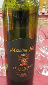 Messina Hof Winery Sagrantino Reserva Double Barrel 2016